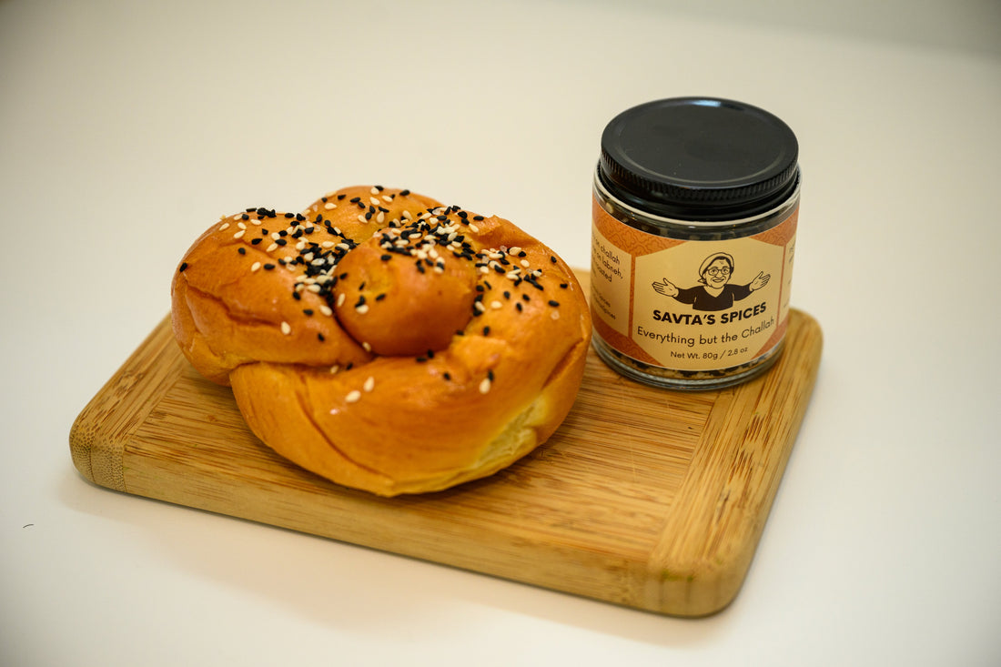 Challah with Savta’s Everything but the Challah