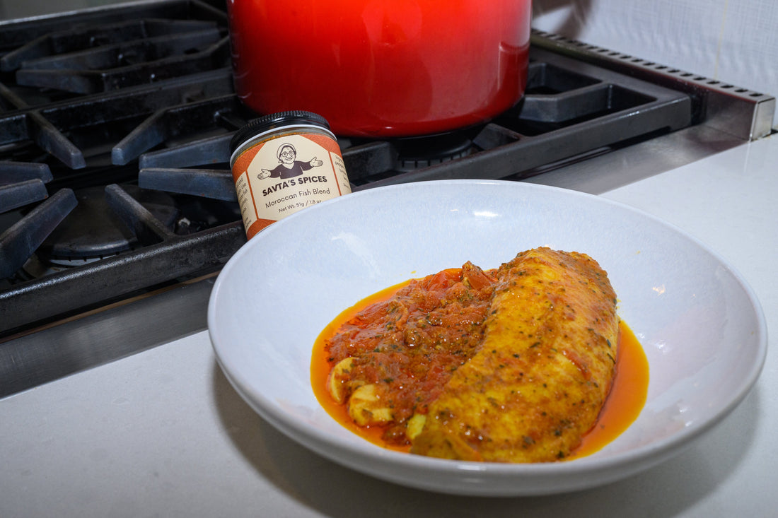 Moroccan-Style Fish (DAG MAROCAI)