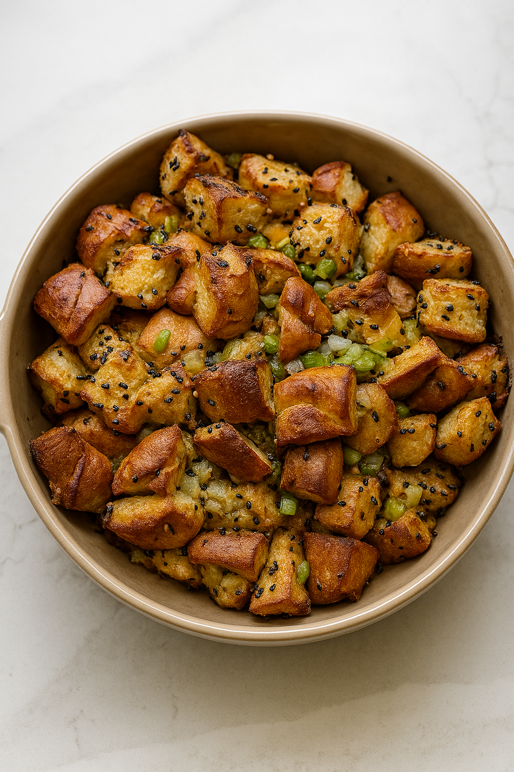 Everything with the Challah Stuffing